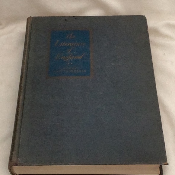 Vintage Hardback The Literature of England Vol II: An Anthology and History-1936 - Picture 2 of 10